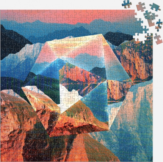 Galison Puzzle Prisme Naturel 500 Pièces