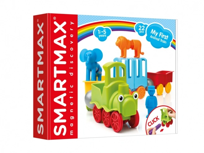 SmartMax - Mon premier train avec des animaux - 22 pièces
