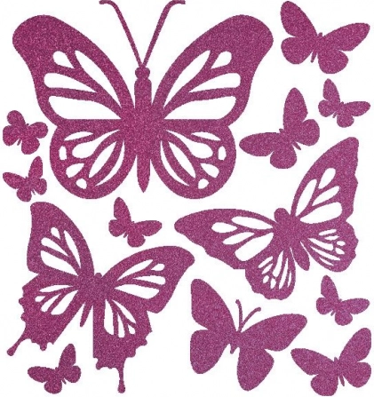 Design élégant des papillons