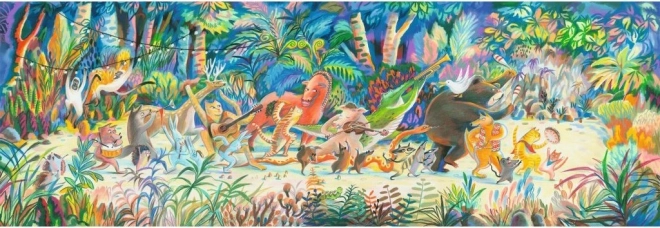 Djeco puzzle Orchestre de la forêt – 200 pièces