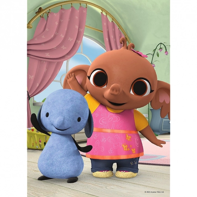 Minipuzzle miniMaxi 20 pièces Les amis de Bing/Lapin Bing