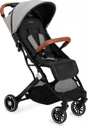 Poussette sportive MoMi Estelle – grise, légère et compacte