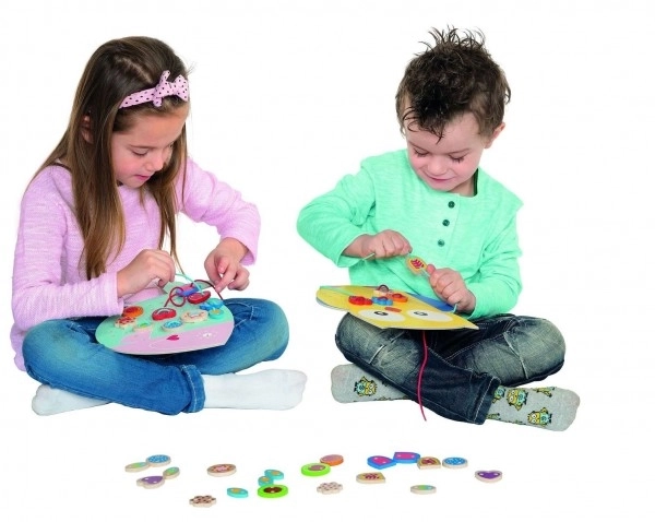 Broderie avec des animaux