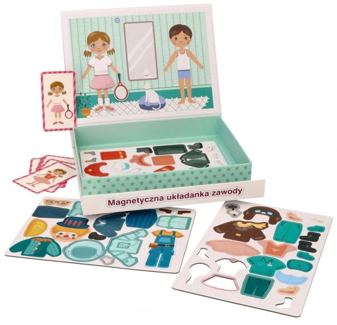 Puzzle magnétique Profession