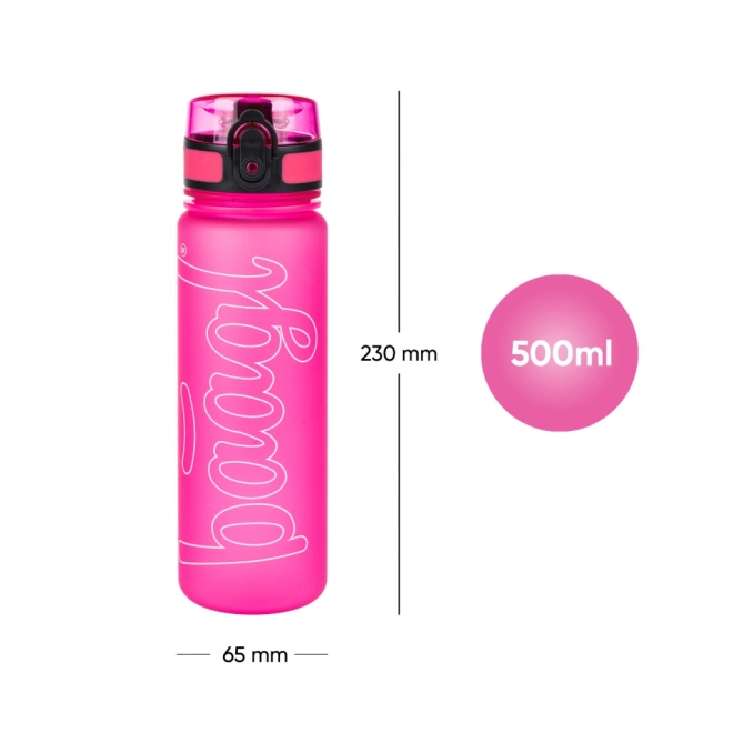 BAAGL Bouteille Tritan Logo - Rose