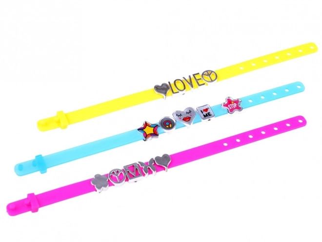 Kit créatif pour bracelets avec lettres