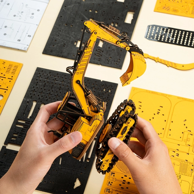 Puzzle 3D en bois RoboTime - Pelle
