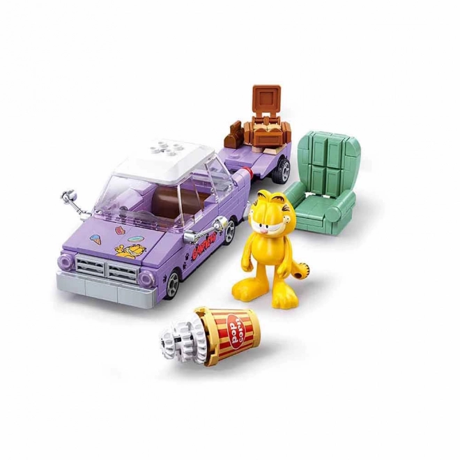 La folle aventure de Garfield - set de construction Sluban
