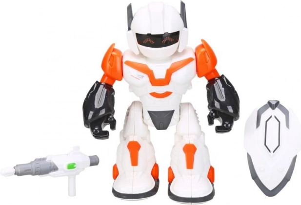 Robot orange DRIVERO 20 cm avec lumière et son