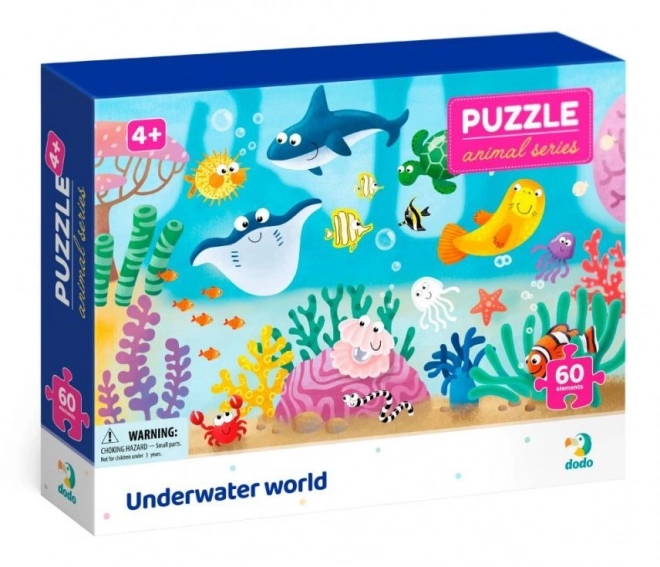 DODO Puzzle Animaux : Monde sous-marin 60 pièces