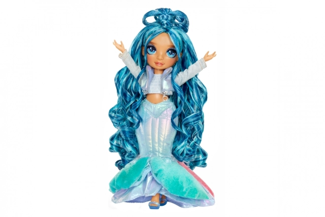 Poupée de mode Rainbow High Hiver - Skyler (Bleu)