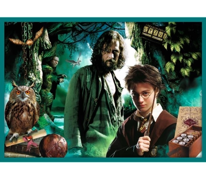 Puzzle Harry Potter - Dans le monde d'Harry Potter 10 en 1