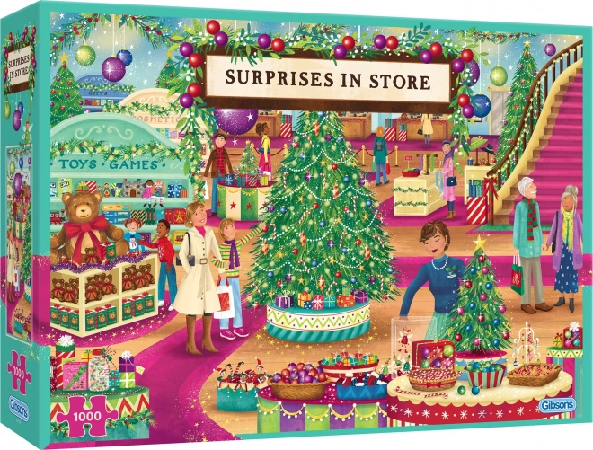 GIBSONS Puzzle Surprise au magasin 1000 pièces