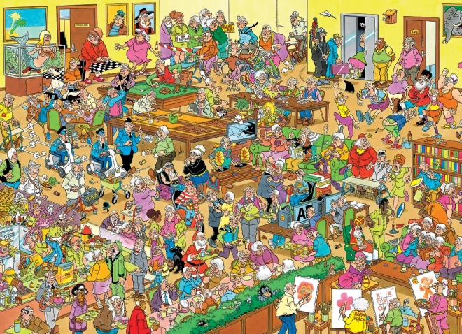 Puzzle JUMBO JvH Maison de Retraite 1000 pièces