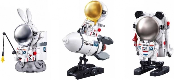 Sluban Astronaute sur Mars set de construction