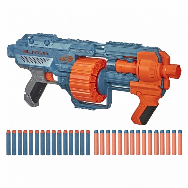 Pistolet Nerf Shockwave RD-15 avec munitions