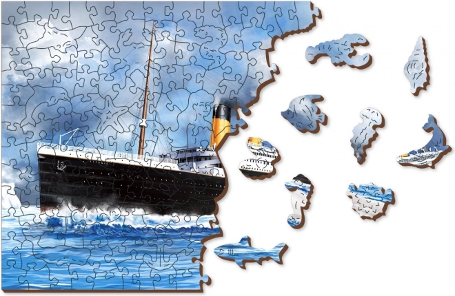WOODEN CITY puzzle en bois Titanic 505 pièces