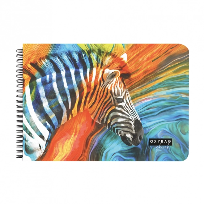 Carnet à croquis A4, 40 feuilles, 190 g Zebra