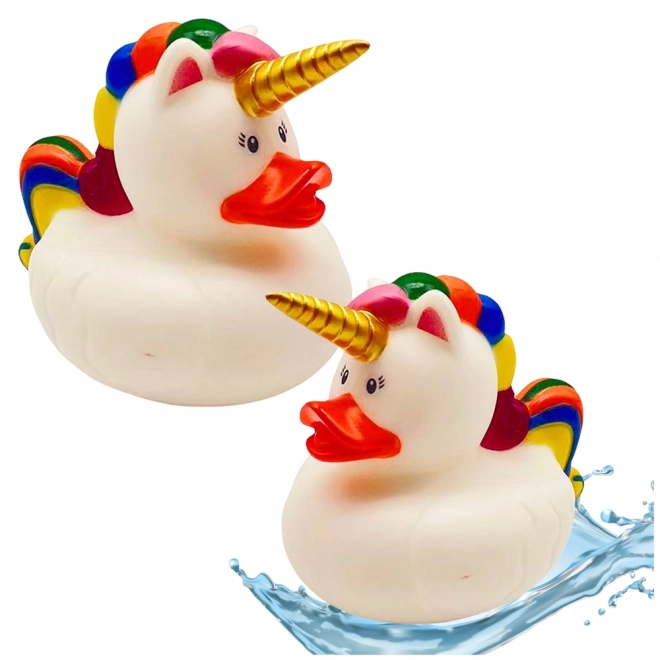 Canard de bain licorne