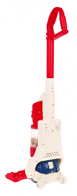 Aspirateur interactif pour enfants 3+ avec brosse électro et billes de polystyrène