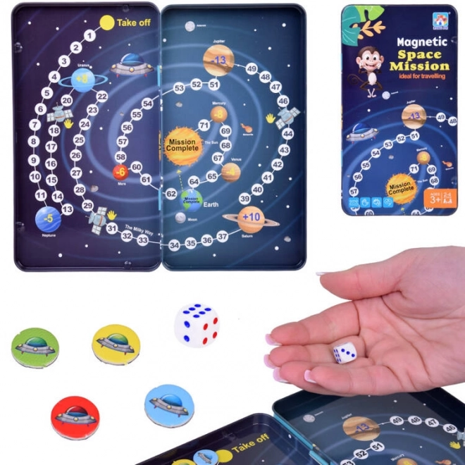 Jeu magnétique Mission spatiale joyeuse