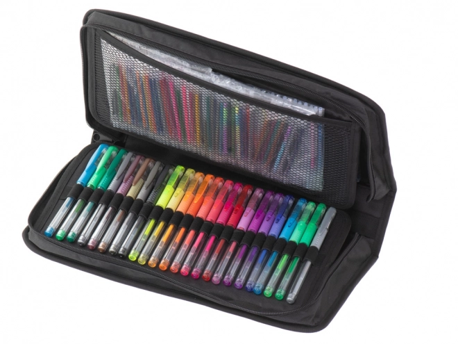 Ensemble de stylos gel colorés avec recharges en plus - 120 pièces