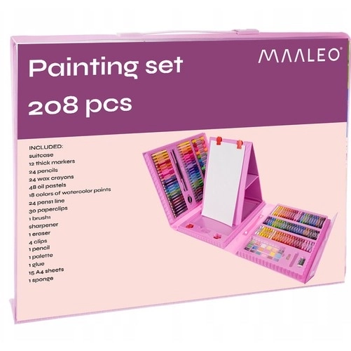 Set de peinture XXL 208 pièces