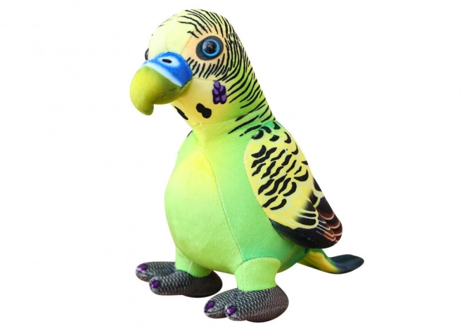 Perroquet en Peluche Vert 20 cm