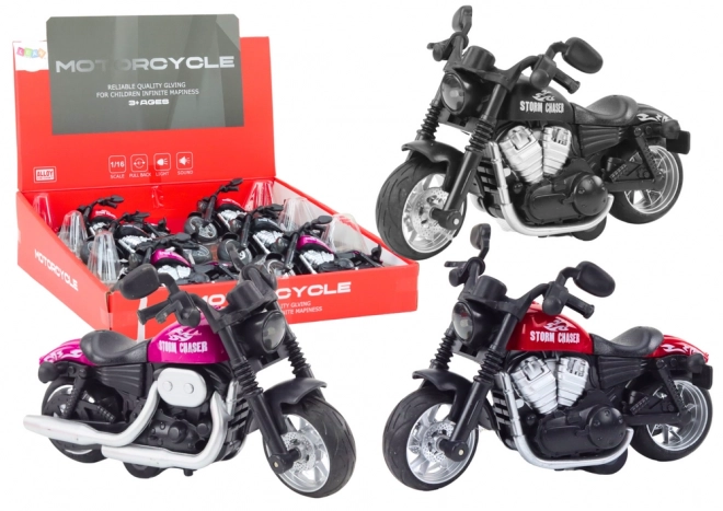 Moto Storm Chaser avec propulsion à friction