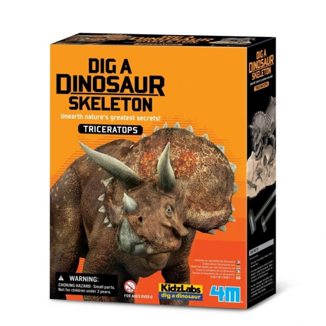 Ensemble scientifique de fouilles - Triceratops