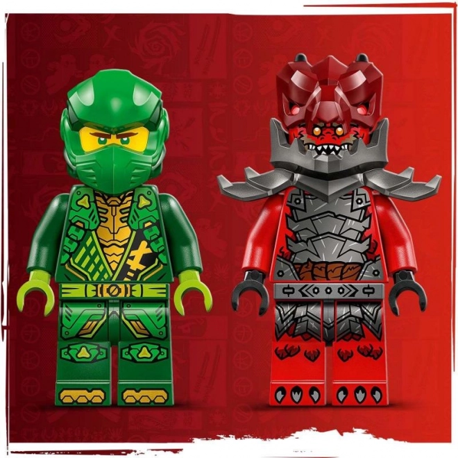 LEGO Ninjago voiture de course de Lloyd avec moteur à rétro-friction