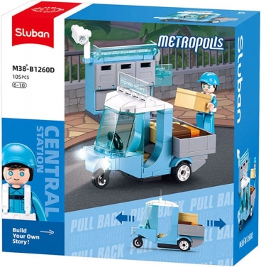 Sluban Metropolis Fourgon postal