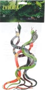 Animaux en plastique Serpents 5 pcs en sachet