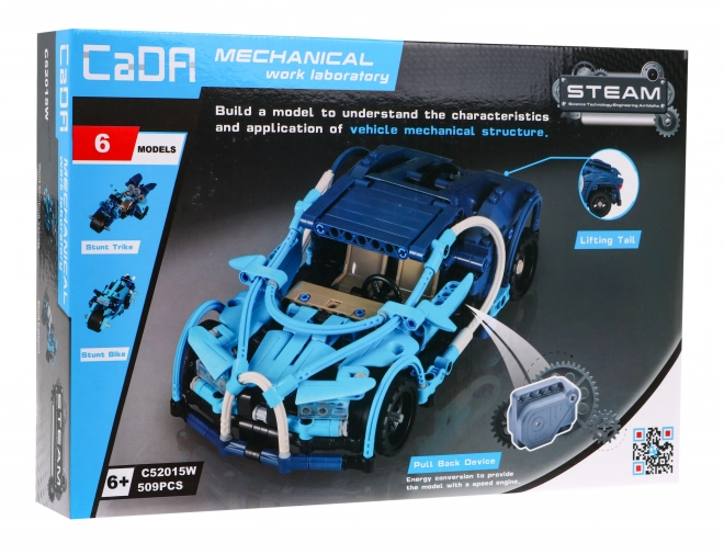 Kit de construction créatif CaDA 6 véhicules cascadeurs