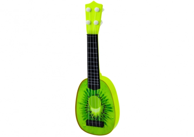 Ukulélé pour enfants Mini guitare 4 cordes Kiwi Fruit Vert 15"
