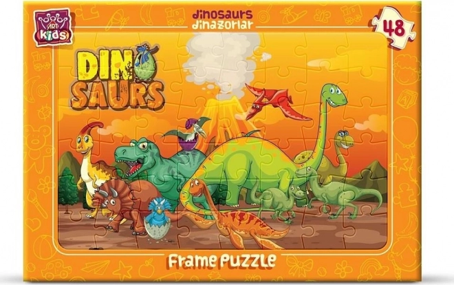 ART PUZZLE Puzzle Dinosaures 48 pièces