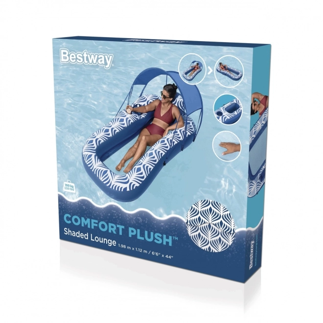 Matelas BESTWAY avec fond en filet et pare-soleil
