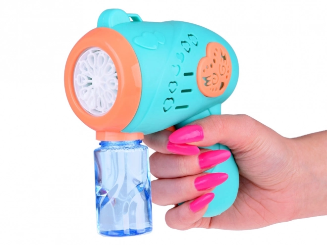 Pistolet à bulles coloré pour enfants
