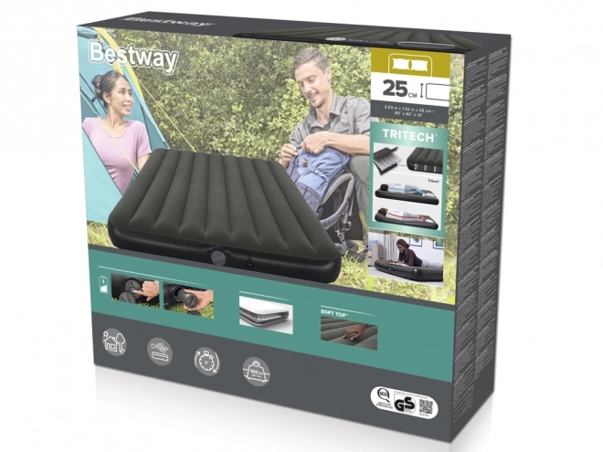 Matelas gonflable deux personnes Queen avec pompe intégrée Bestway