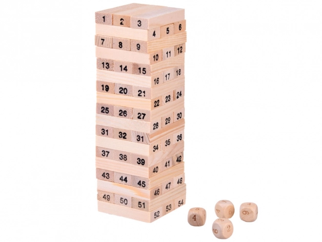 Jeu de tour en bois
