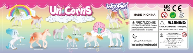 Ensemble de figurines de licorne