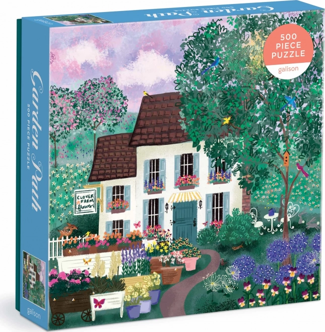 Puzzle Galison Chemin de jardin 500 pièces