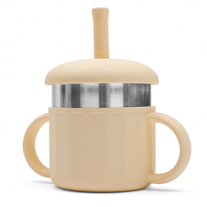Tasse en silicone 2 en 1 New Baby