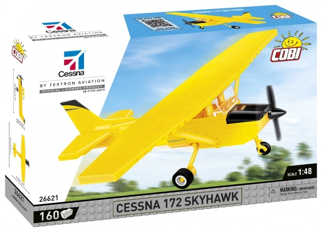 Cessna 172 Skyhawk kit de construction jaune