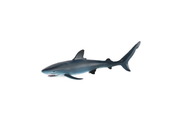 Requin bleu plastique zooté 15 cm dans un sac
