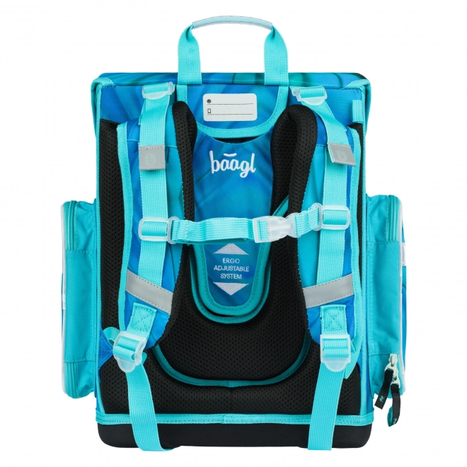 BAAGL SET 3 Ergo Butterfly: cartable, trousse, sac