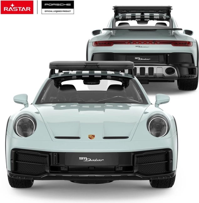 RC voiture 1:14 PORSCHE 911 Dakar vert menthe Rastar