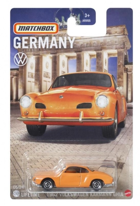 Collection de petites voitures européennes de Matchbox