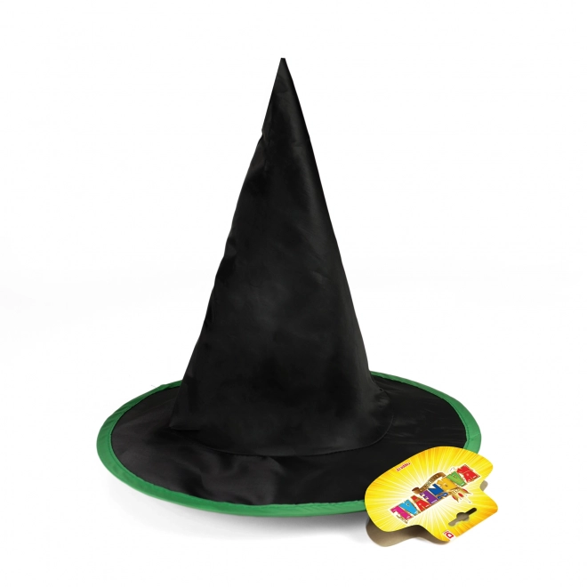Chapeau d'enfant noir et vert sorcière/Halloween