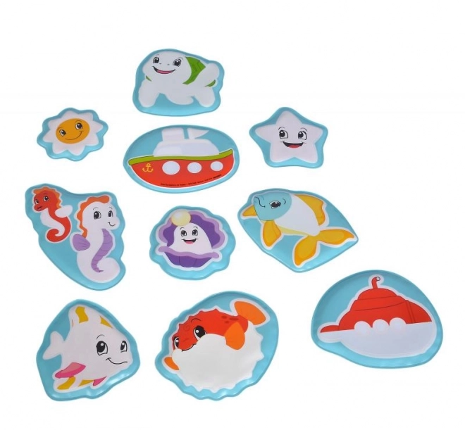 Puzzle magique pour le bain